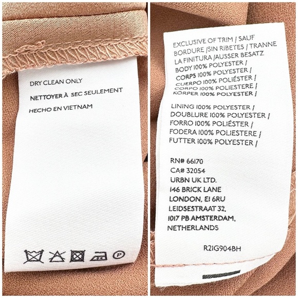 BHLDN Cali Satin Draped Cowl Neck Midi Slip Bridesmaid Dress Sedona - Picture 16 of 16